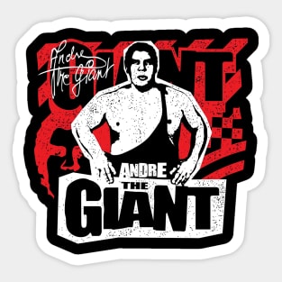 Andre the giant Sticker